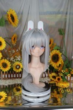 NFD Kigurumi Blue Archive Tsukiyuki Miyako Head Shell Cosplay Accessories